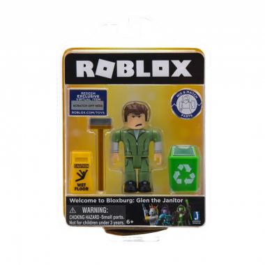 Roblox Ігрова колекційна фігурка Сore Figures Welcome to Bloxburg: Glen the Janitor W3