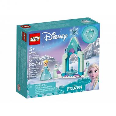 LEGO Конструктор Disney Двір замку Ельзи 43199