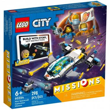 LEGO Конструктор City Missions Миссии исследования Марса на космическом корабле