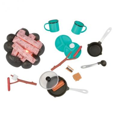 Our Generation Accessory Set - Campfire (14 pcs)
