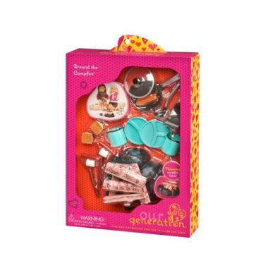 Our Generation Accessory Set - Campfire (14 pcs)