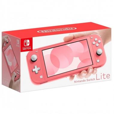 Nintendo Игровая консоль Switch Lite (кораллово-розовая)