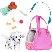 Our Generation 6  DALMATIAN PUP W/BAG & ACCESSORIES BD35181Z