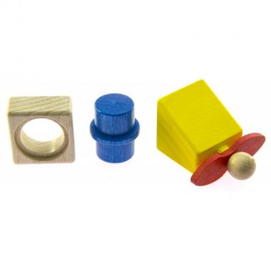 nic cubio Wooden blocks - Plane