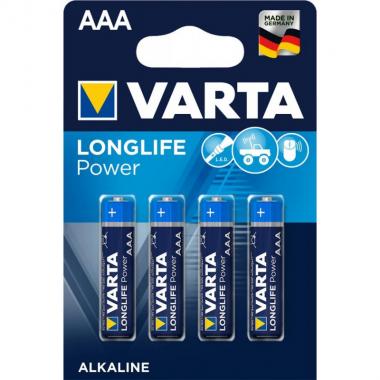 VARTA LONGLIFE Power AAA BLI 4 ALKALINE