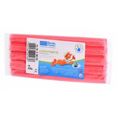 Becks Plastilin Swimming clay 200g. Red