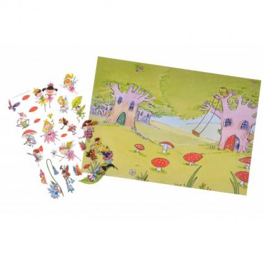 Scribble Down Transferred Stickers - Fairies