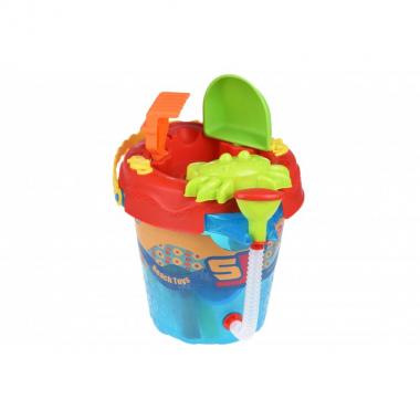 Same Toy Набір для гри з піском - Відерце синє (8 од.)