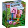 LEGO Конструктор Minecraft Дом-свинья