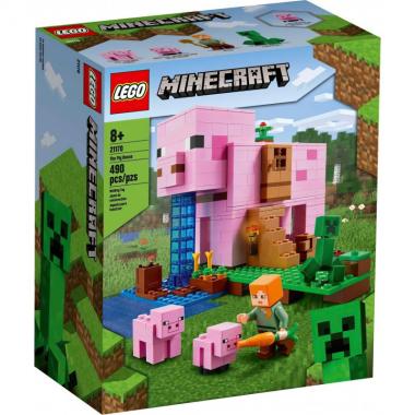 LEGO Конструктор Minecraft Дом-свинья