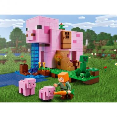 LEGO Конструктор Minecraft Дом-свинья