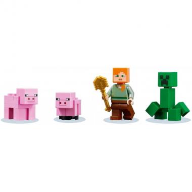 LEGO Конструктор Minecraft Дом-свинья