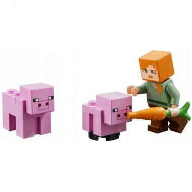 LEGO Конструктор Minecraft Дом-свинья