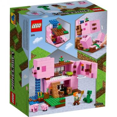 LEGO Конструктор Minecraft Дом-свинья