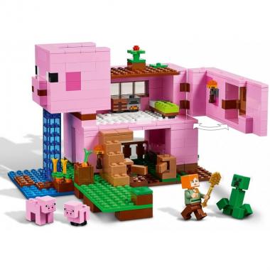 LEGO Конструктор Minecraft Дом-свинья