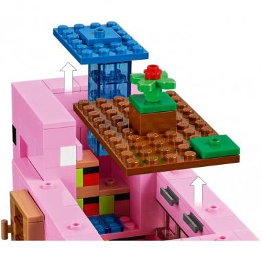 LEGO Конструктор Minecraft Дом-свинья