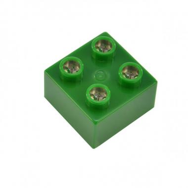 LIGHT STAX Construction set 2х2 Junior Expansion[Green]