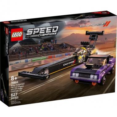 LEGO Конструктор Speed ​​Champions Mopar Dodge // SRT Top Fuel Dragster and 1970 Dodge Challenger