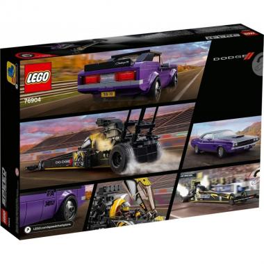 LEGO Конструктор Speed ​​Champions Mopar Dodge // SRT Top Fuel Dragster and 1970 Dodge Challenger