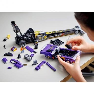 LEGO Конструктор Speed ​​Champions Mopar Dodge // SRT Top Fuel Dragster and 1970 Dodge Challenger