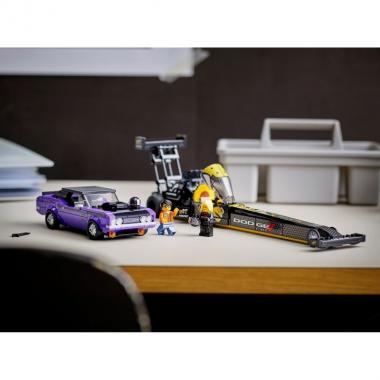 LEGO Конструктор Speed ​​Champions Mopar Dodge // SRT Top Fuel Dragster and 1970 Dodge Challenger