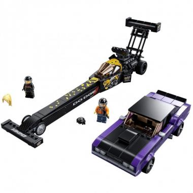 LEGO Конструктор Speed ​​Champions Mopar Dodge // SRT Top Fuel Dragster and 1970 Dodge Challenger