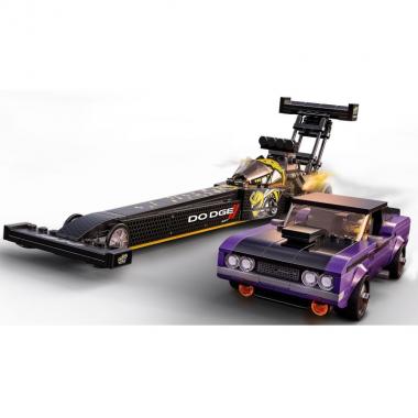 LEGO Конструктор Speed ​​Champions Mopar Dodge // SRT Top Fuel Dragster and 1970 Dodge Challenger
