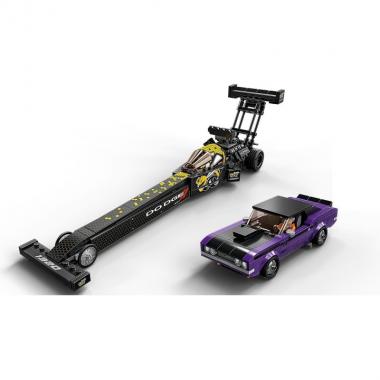 LEGO Конструктор Speed ​​Champions Mopar Dodge // SRT Top Fuel Dragster and 1970 Dodge Challenger