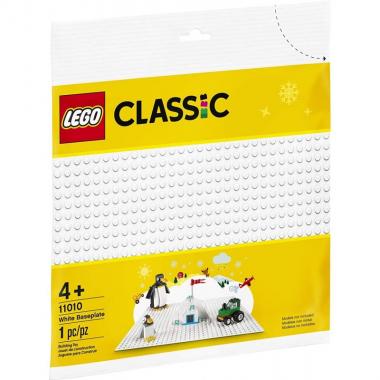 LEGO Конструктор Classic Базова пластина біла 11010