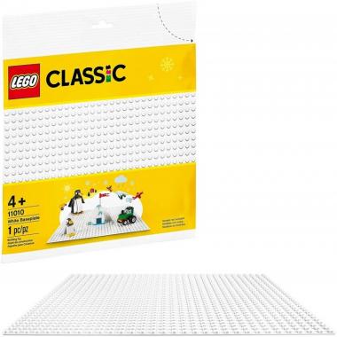 LEGO Конструктор Classic Базова пластина біла 11010