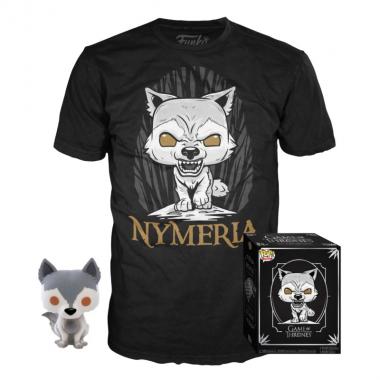 Funko Набор Фигурка+Футболка Funko POP and Tee: GOT: Nymeria (S) 38639