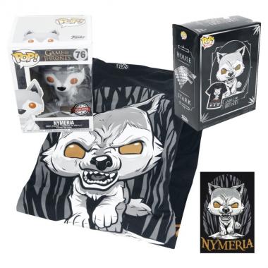 Funko Набор Фигурка+Футболка Funko POP and Tee: GOT: Nymeria (S) 38639