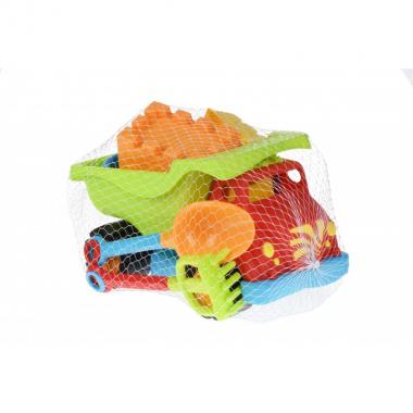 Same Toy Набір для гри з піском Вантажівка червоний (6 од.)