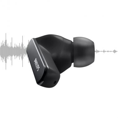Philips Навушники TAT5506 TWS ANC Pro IPX5 Touch control Mic Чорний