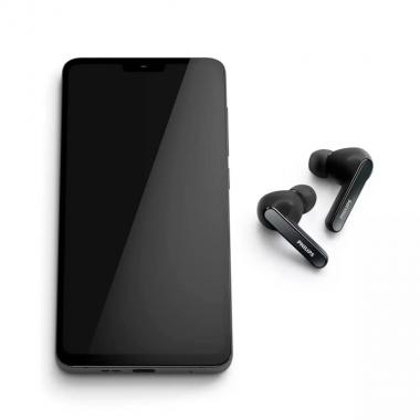 Philips Навушники TAT5506 TWS ANC Pro IPX5 Touch control Mic Чорний