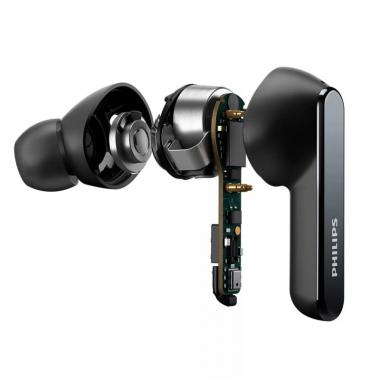 Philips Навушники TAT5506 TWS ANC Pro IPX5 Touch control Mic Чорний