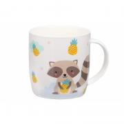 ARDESTO Чашка Cute raccoon, 350 мл, порцеляна