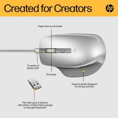 HP Миша Creator 930 WL Silver